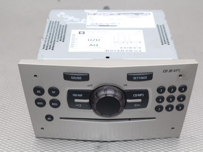 Radio Cd Player Opel Corsa D V Delphi