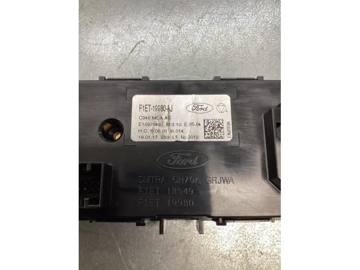 Heater Control Panel Ford Focus Iii Wagon Tdci F Et Ford