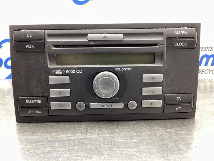 Radio CD Player Ford Fiesta 5 1 3 6S6118C815AG VISTEON