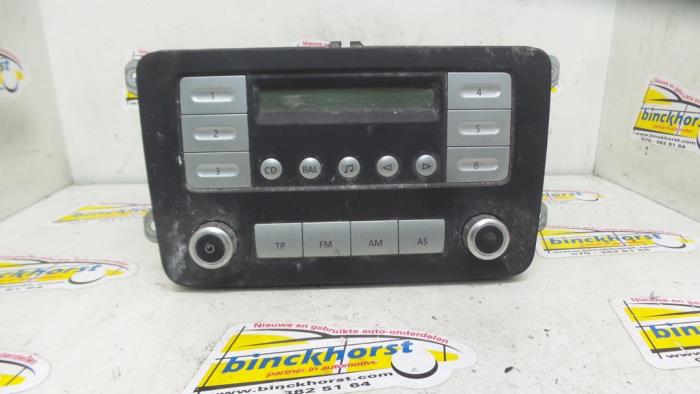 Radio CD Player Volkswagen Caddy III 1 6 1K0035153F BLAUPUNK