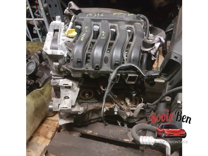 Used Renault Megane II BM CM 1 6 16V Engine K4M760 K4M760 Rooie