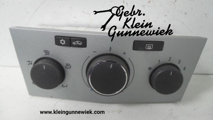 Heater Control Panel Opel Astra