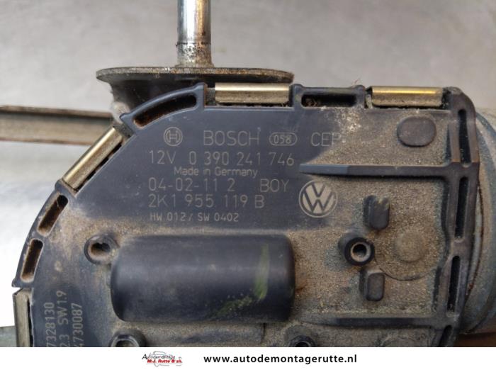 Wiper Motor Mechanism Volkswagen Caddy Iii Sdi Bosch