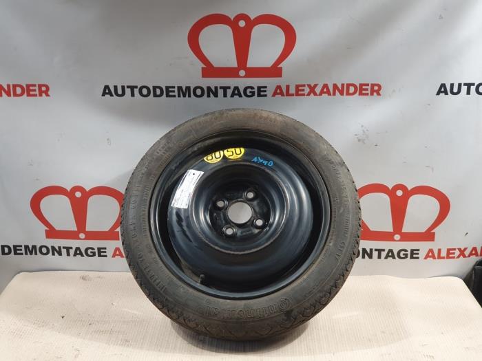 Space Saver Spare Wheel Toyota Aygo V Vvt I Xxxx Steel Continental