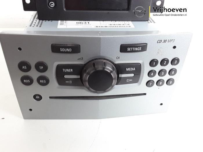 Radio Cd Player Opel Corsa D Cdti V Ecoflex Delphi