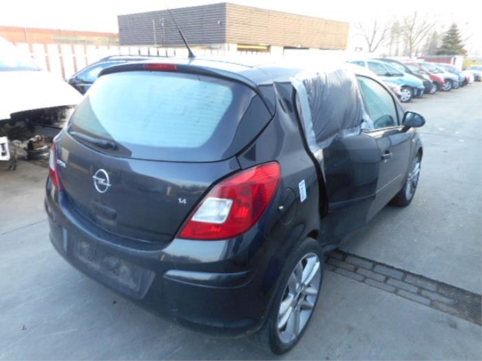 Opel Corsa D V Twinport Salvage Vehicle Black