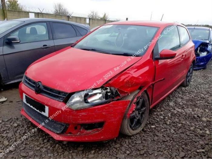 Volkswagen Polo V V Bluemotion Technology Salvage Vehicle Red