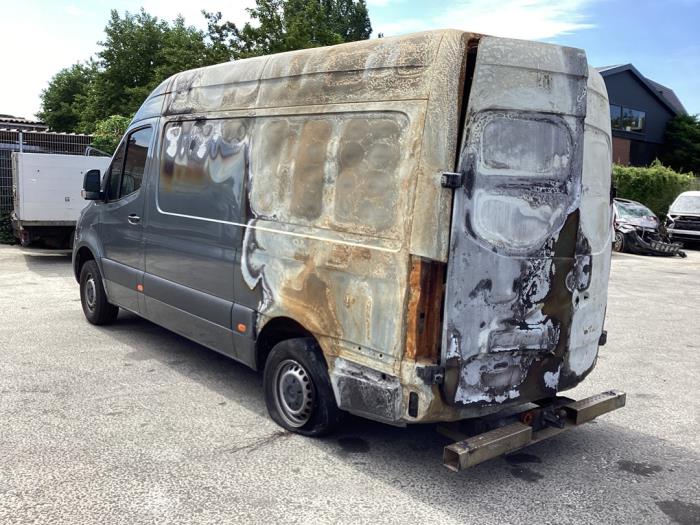 Mercedes Sprinter 5t 516 CDI 2 1 D RWD Salvage Vehicle 2020 Gray