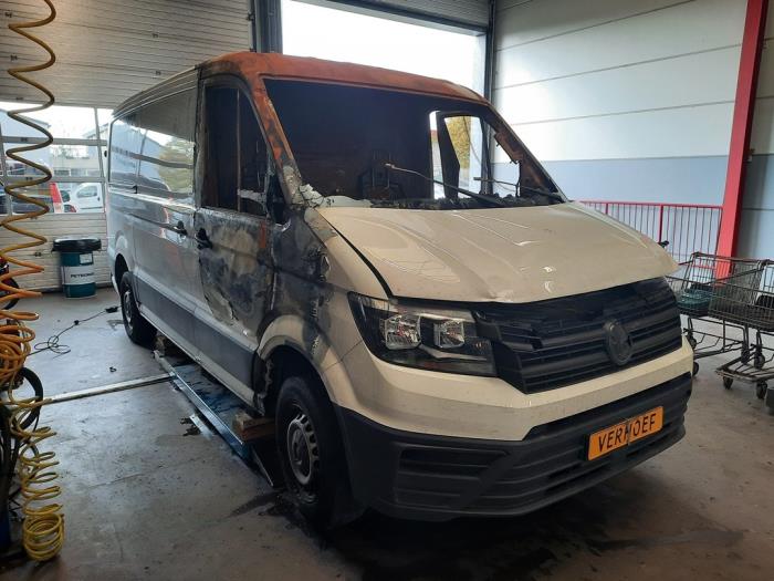 Volkswagen Crafter 2 0 TDI Schrottauto 2017 Weiß