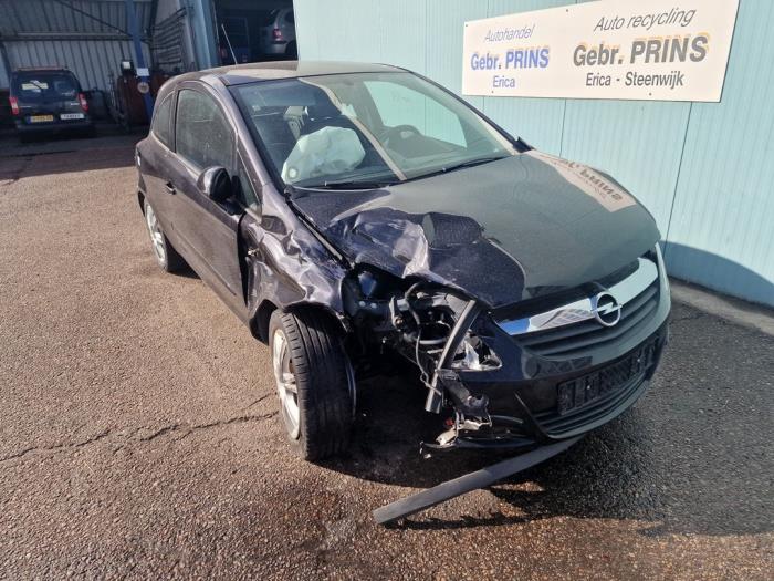 Opel Corsa D V Twinport Salvage Vehicle Black