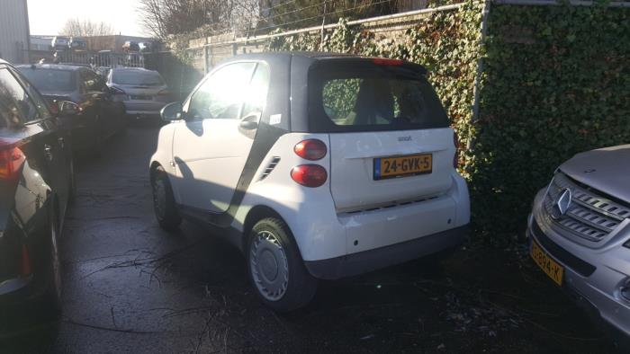 Smart Fortwo Coupé 1 0 45 KW Vehículo de desguace 2008 Negro