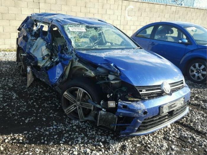 Volkswagen Golf Vii Variant R Motion V Salvage Vehicle Blue