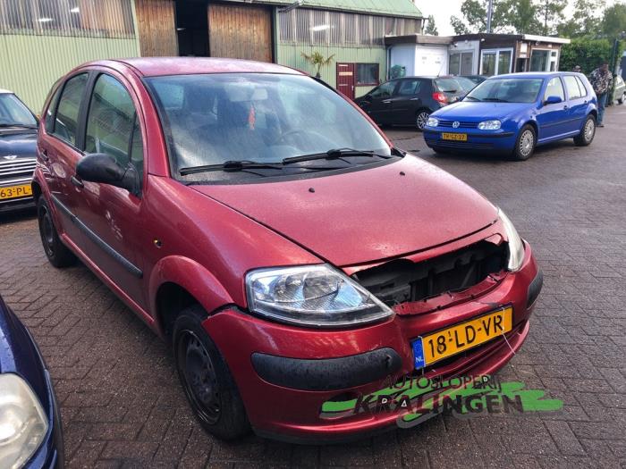 Citroen C Salvage Vehicle Red