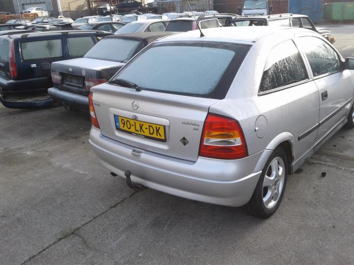 Opel Astra G Salvage Vehicle Gray