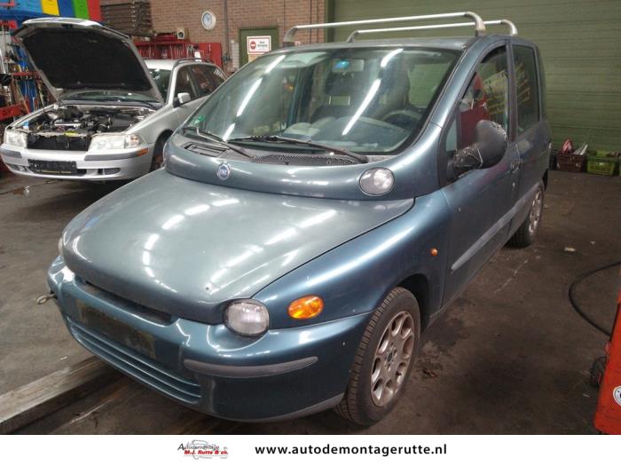 Fiat Multipla 1 6 16V 100 SX ELX Salvage Vehicle 2003 Blue