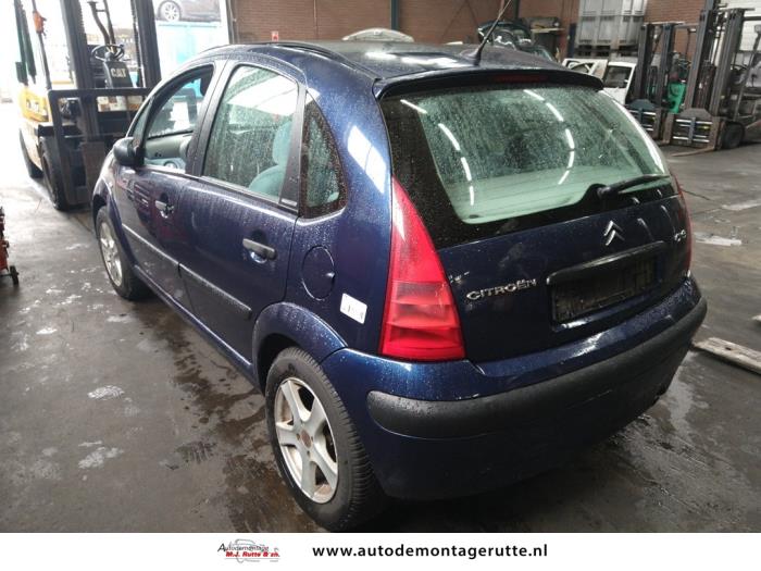 Citroen C Salvage Vehicle Blue