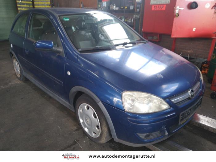 Opel Corsa C V Twin Port Salvage Vehicle Blue