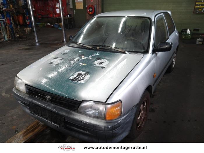 Toyota Starlet Friend Xli V Salvage Vehicle Gray