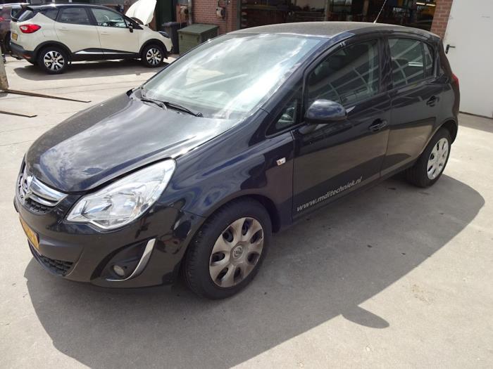 Opel Corsa D V Twinport Salvage Vehicle Black