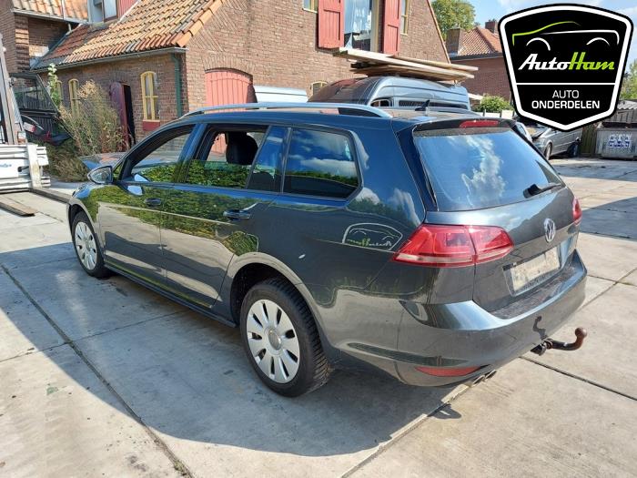 Volkswagen Golf Vii Variant Gtd V Salvage Vehicle Black