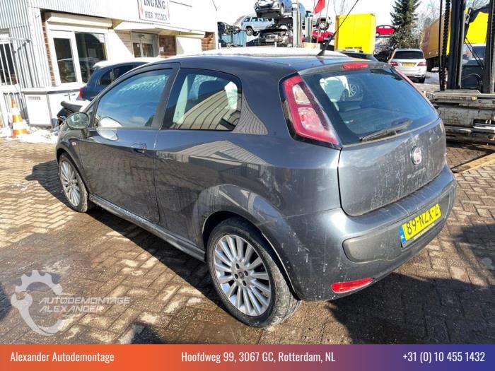 Fiat Punto Evo 1 3 JTD Multijet 85 16V Euro 5 Salvage Vehicle 2010 Blue