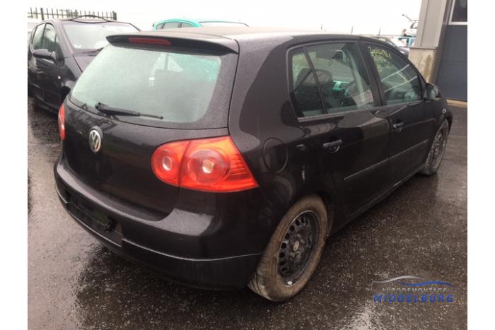 Volkswagen Golf Salvage Vehicle 2005 Black