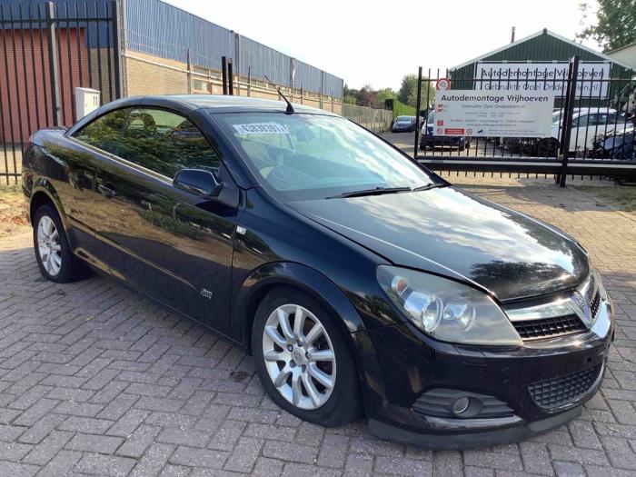 Opel Astra H Twin Top V Schrottauto Schwarz Safierblau