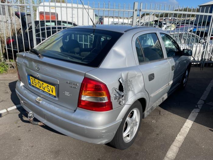 Opel Astra G V Salvage Vehicle Gray