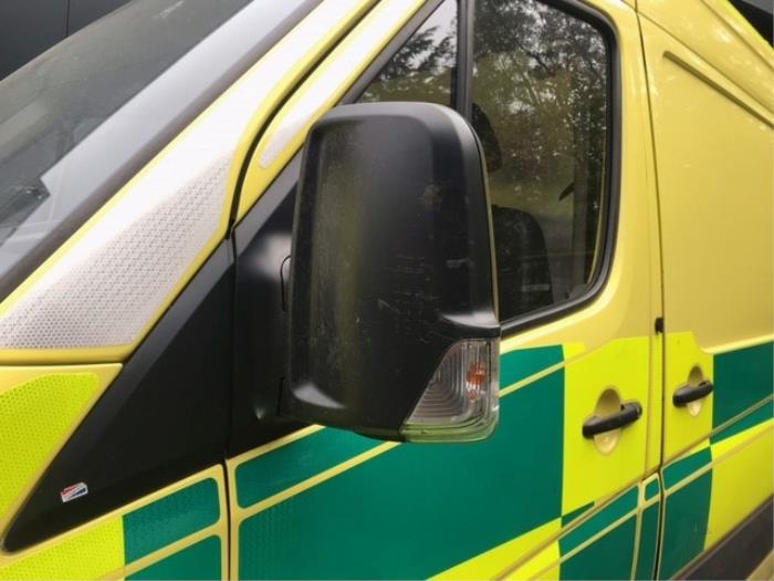 Mercedes Sprinter Salvage Vehicle Yellow