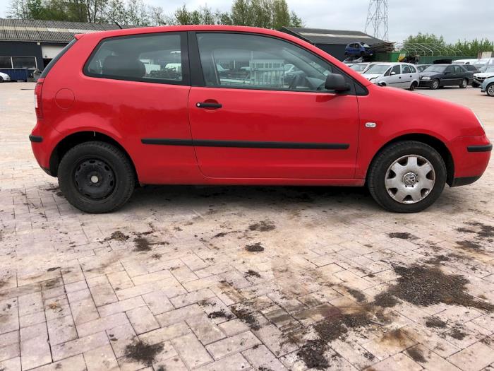 Volkswagen Polo Iv Salvage Vehicle Red