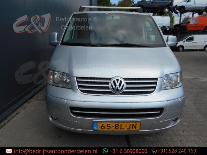 Volkswagen Transporter T5 2 5 TDi Salvage Vehicle 2004 Silver