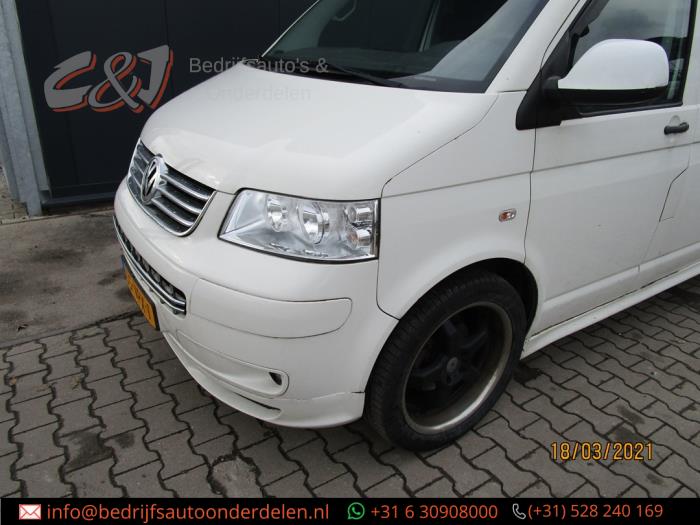 Volkswagen Transporter Salvage Vehicle 2008 White