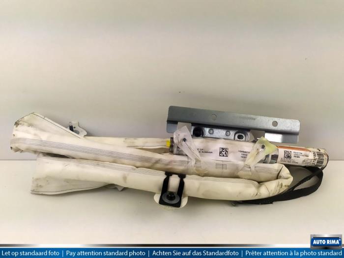 Roof curtain airbag, left from a Volvo XC60 I (DZ) 2.4 D3 20V AWD 2011