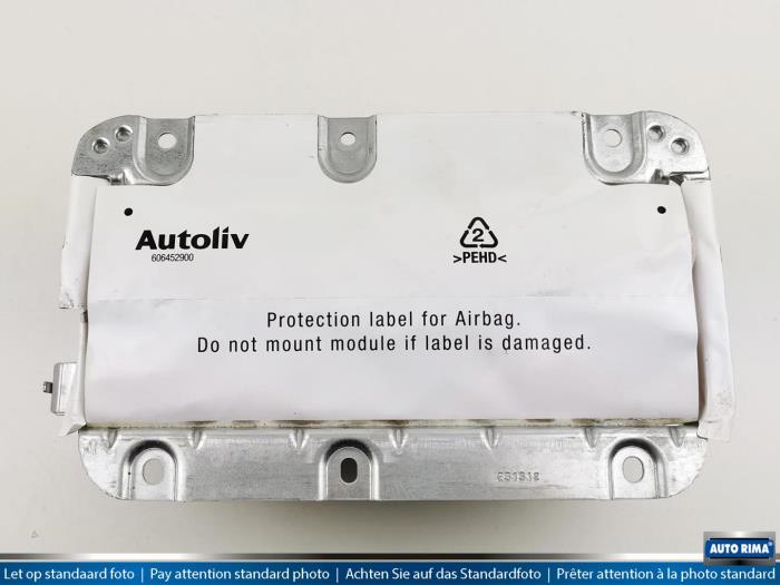 Poduszka powietrzna prawa (deska rozdzielcza) z Volvo V70 (BW) 2.4 D5 20V 2008