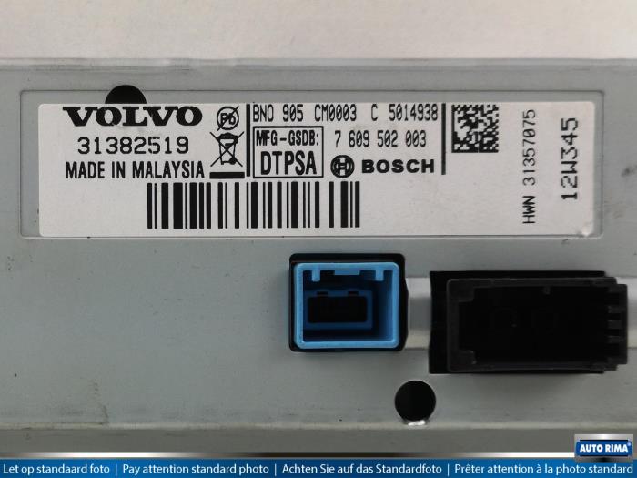 Wyswietlacz jednostki multimedialnej z Volvo XC60 I (DZ) 2.4 D3/D4 20V AWD 2013