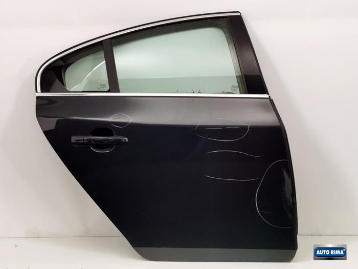 Puerta de 4 puertas derecha detrás de un Volvo S60 II (FS) 2.0 D3 20V 2012