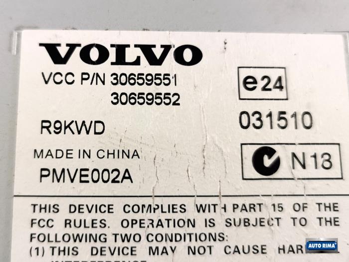 Amplificateur radio d'un Volvo V50 (MW) 1.6 D2 16V 2011