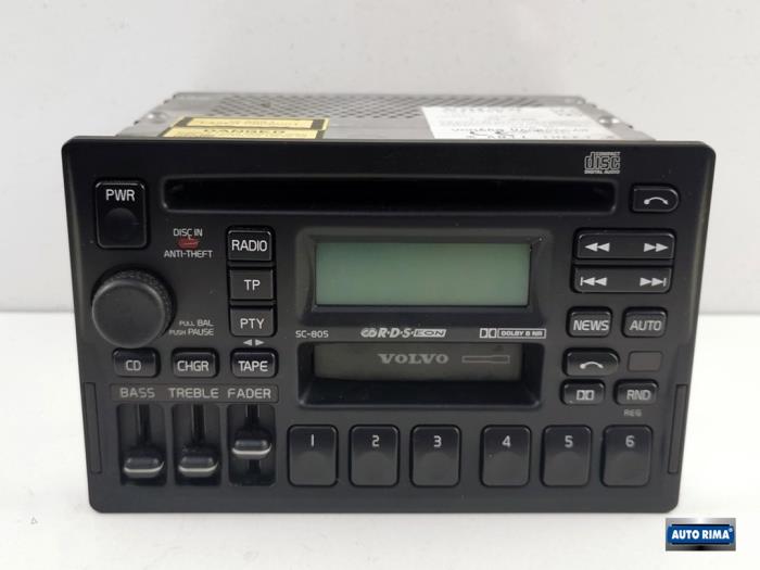 Radio CD player Volvo S90 I 3.0i 24V - 35339581 VOLVO