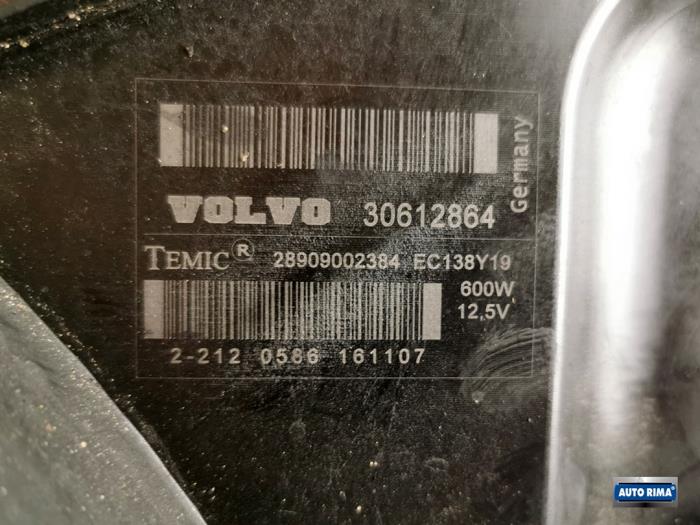 Ventilateur d'un Volvo XC90 I 2.4 D5 20V 2011
