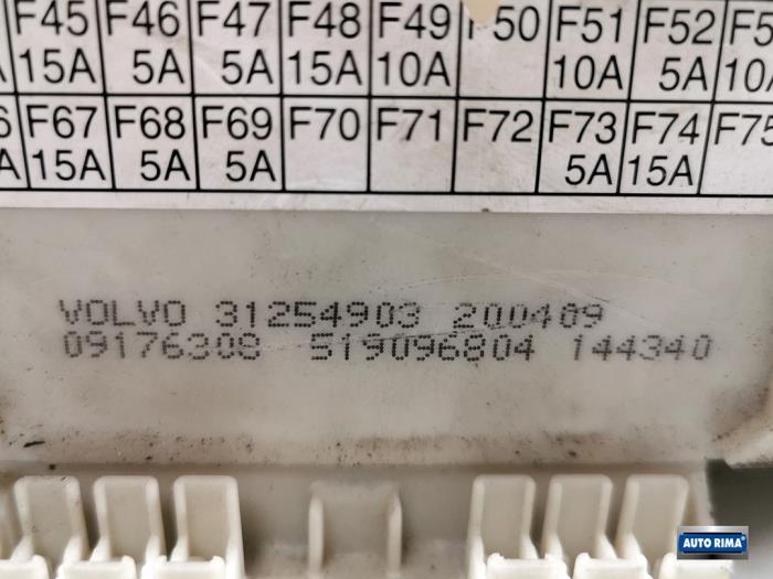 Fuse box Volvo V50 1.8 16V 31254903 VOLVO Auto Rima Druten
