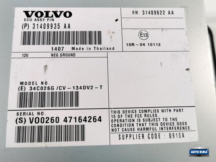 Wzmacniacz radiowy z Volvo V60 I (FW/GW) 2.0 D3 20V 2014