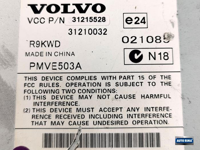 Radio amplifier from a Volvo S80 (AR/AS) 2.4 D 20V 2008