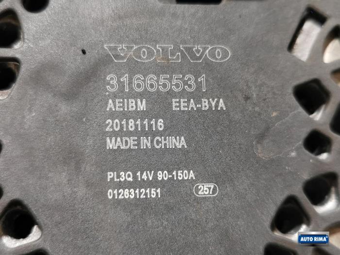 Dinamo de un Volvo XC40 (XZ) 1.5 T3 Autom. 12V 2019
