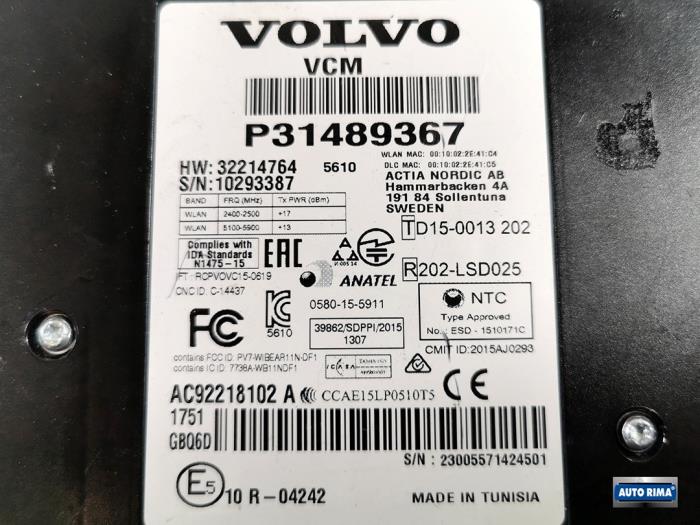 Module (miscellaneous) Volvo V90 II 2.0 T5 16V - P31489367