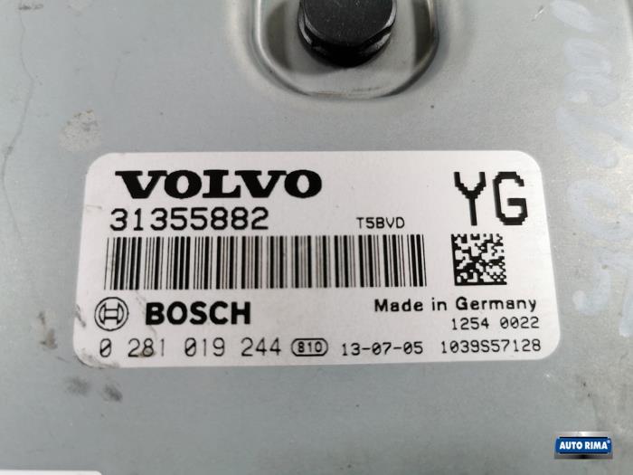 Engine management computer from a Volvo V60 I (FW/GW) 2.4 D6 20V Plug-in Hybrid AWD 2013