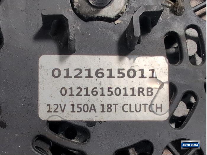 Dynamo d'un Volvo V70 (BW) 3.2 24V 2008