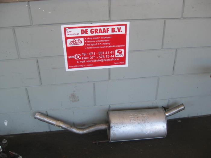 Gebrauchte Auspuff Enddämpfer Renault Clio (B/C57/357/557/577) 1.2 Eco Kat. Preis auf Anfrage angeboten von de Graaf autodemontage B.V.