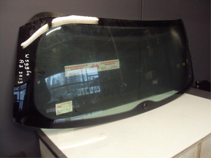 Rear window from a Audi A3 (8V1/8VK) 1.4 TFSI 16V 2013