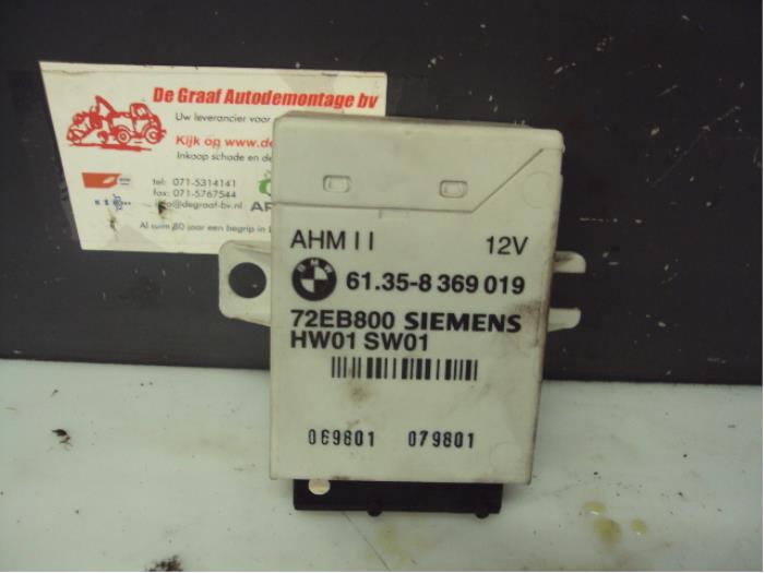 Tow bar trailer control module