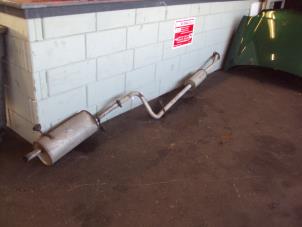 Used Exhaust central + rear silencer Citroen C2 (JM) 1.4 Price on request offered by de Graaf autodemontage B.V.